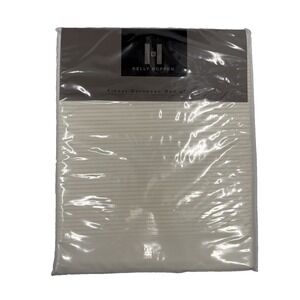Kelly Hoppen Pair‎ Of Pillow Cases Bespoke Pleats Ivory 22 x 33 Made In Italy